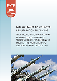 Guidance on counter proliferation financing 