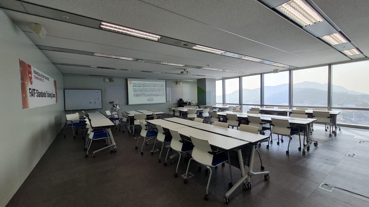 Classroom at the FATF Training Institute