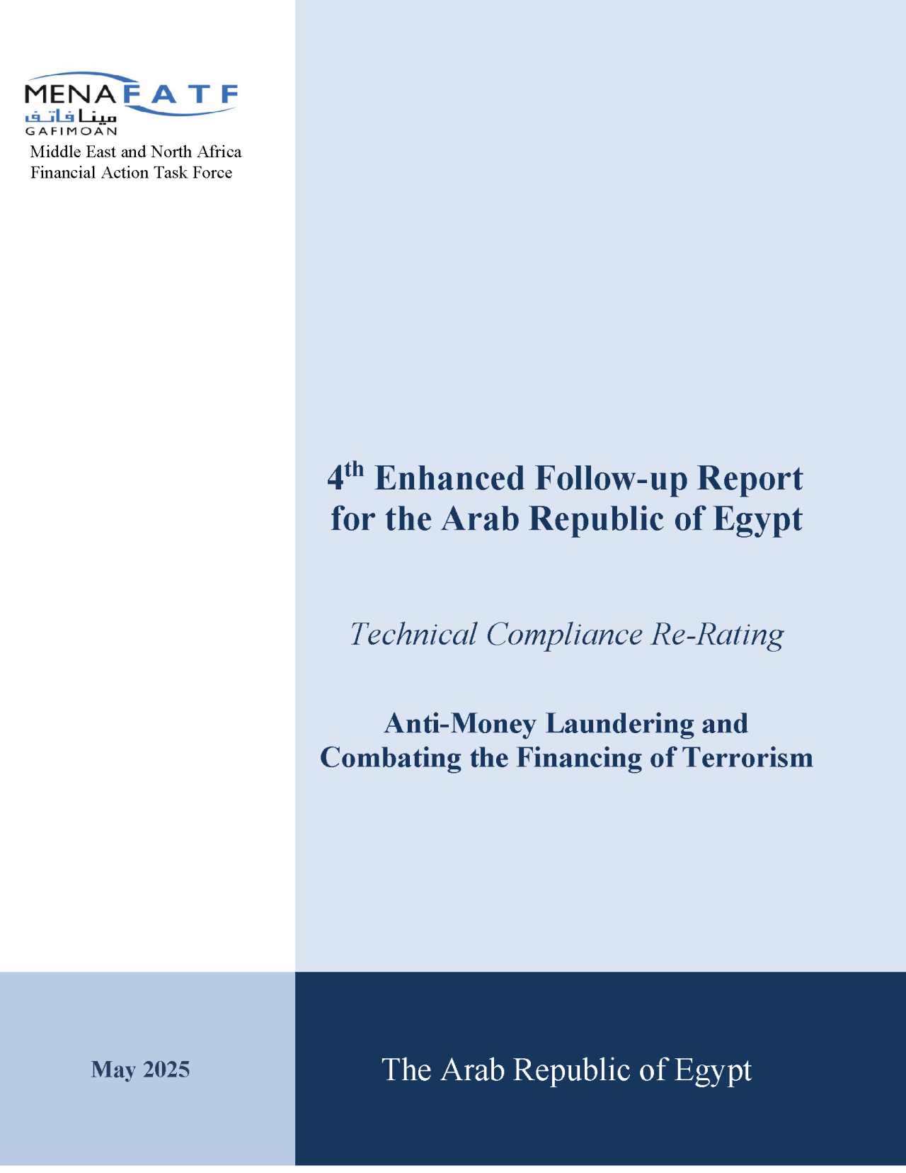 Egypt Follow-Up Report 2025